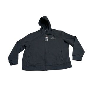 Quiksilver - Mens Fleece Zip-Up Hoodie Sweater